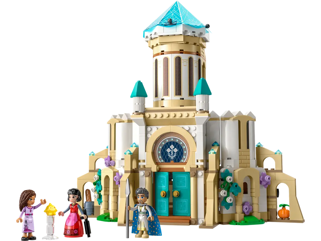 LEGO Disney Wish King Magnifico s Castle 43224 Building Toy Set