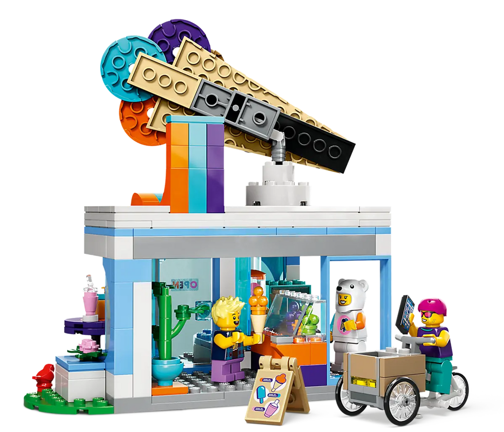 Lego ice cream shop