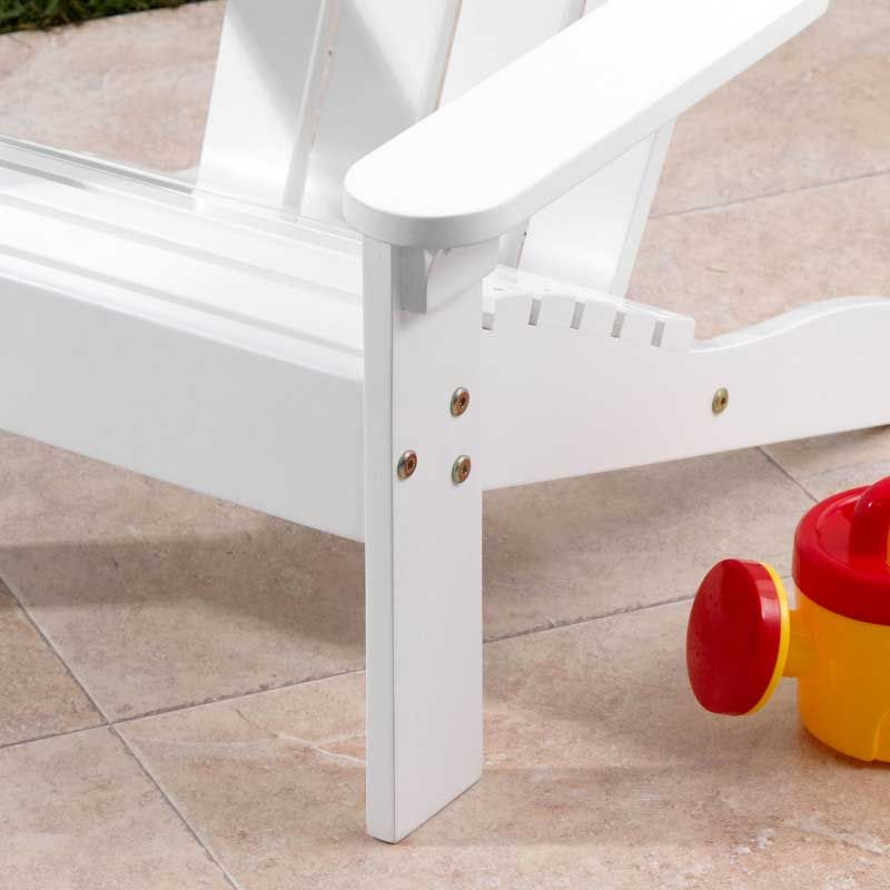 Kidkraft adirondack chair deals white