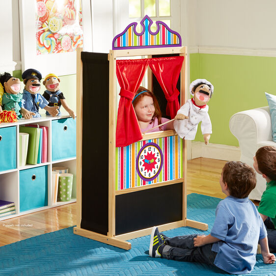 Melissa and doug puppet theater new arrivals