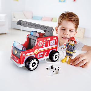 Hape NEW Fire Truck - All-Star Learning Inc. - Proudly Canadian