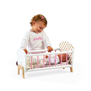 Janod Candy Chic's Doll Bed - All-Star Learning Inc. - Proudly Canadian