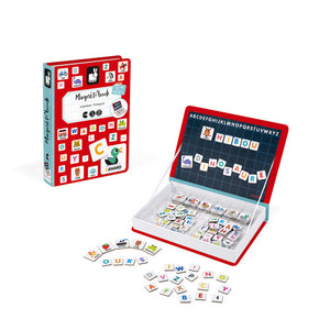 Janod French Alphabet Magnetibook - All-Star Learning Inc. - Proudly Canadian
