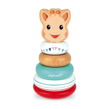Janod Sophie La Girafe Stackable Roly-Poly (Wood) - All-Star Learning Inc. - Proudly Canadian