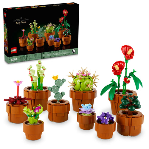 LEGO® Botanicals Tiny Plants Building Set Home Decor Gift for Adults 10329