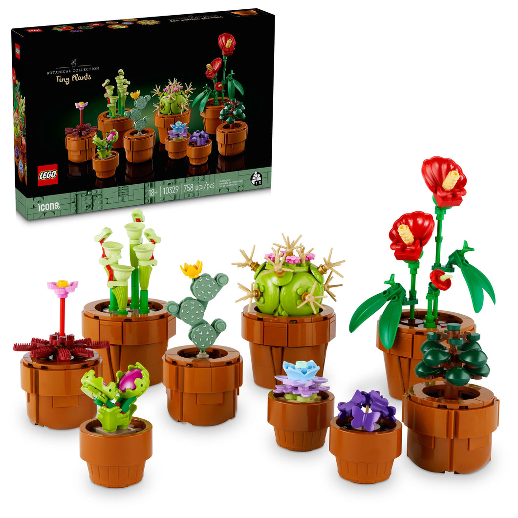 LEGO® Botanicals Tiny Plants Building Set Home Decor Gift for Adults 10329