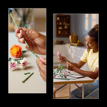 LEGO® Botanicals Pretty Pink Flower Bouquet Floral Decor, Nature Gift Building Kit for Adults 10342