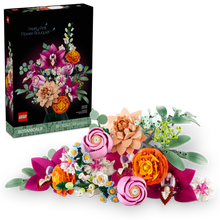 LEGO® Botanicals Pretty Pink Flower Bouquet Floral Decor, Nature Gift Building Kit for Adults 10342