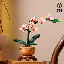 LEGO® Botanicals Mini Orchid Plant Gift, Home Decor Building Kit for Adults 10343