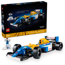 LEGO® Icons Williams Racing FW14B & Nigel Mansell Home and Office Desk Decor Car Model Kit 10353