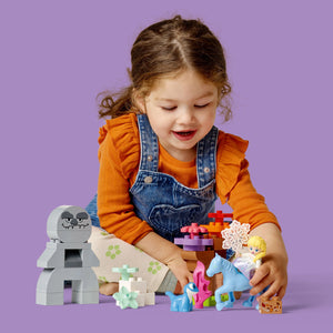 LEGO® DUPLO® | Disney Elsa & Bruni in the Enchanted Forest Set 10418