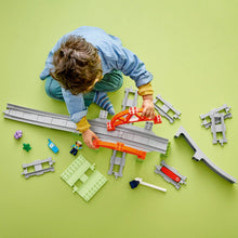 LEGO® DUPLO® Town Train Bridge and Tracks Expansion Set Creative Toy for Toddlers 10426