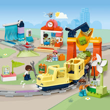 LEGO® DUPLO® Town Big Interactive Community Train Set for Toddlers, Creative Building Toy 10428