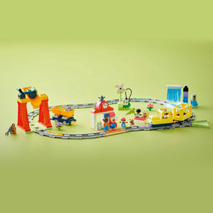 LEGO® DUPLO® Town Big Interactive Community Train Set for Toddlers, Creative Building Toy 10428