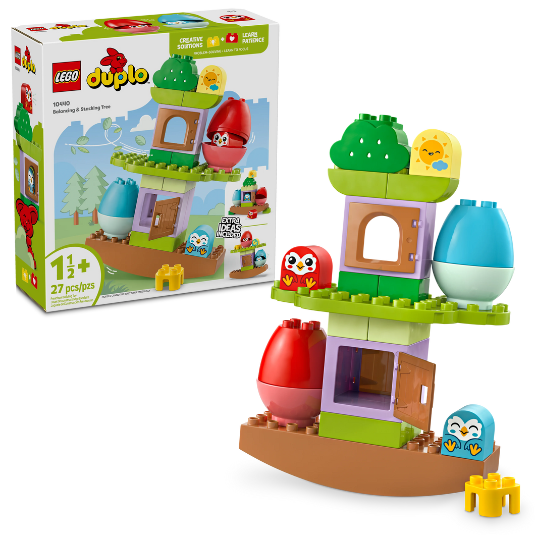 LEGO® DUPLO® My First Balancing & Stacking Tree Educational Toy Building Set for Creative Play 10440