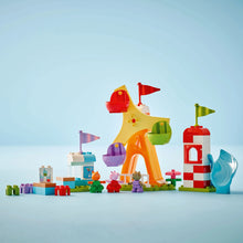 LEGO® DUPLO® Peppa Pig Funfair Pretend-Play Amusement Park, Toddler Toy Building Set 10453