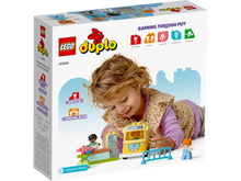 LEGO DUPLO Town Bus Ride 10988 Educational STEM Building Toy Set