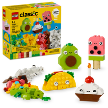 LEGO® Classic Creative Food Friends Imaginative Pretend-Play Building Set for Kids 11039