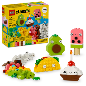 LEGO® Classic Creative Food Friends Imaginative Pretend-Play Building Set for Kids 11039