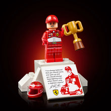 LEGO® Icons Ferrari F2004 & Michael Schumacher - Model Car Kit - F1 Race Car for Adults - 11375
