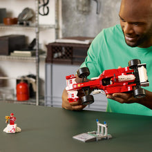 LEGO® Icons Ferrari F2004 & Michael Schumacher - Model Car Kit - F1 Race Car for Adults - 11375