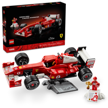 LEGO® Icons Ferrari F2004 & Michael Schumacher - Model Car Kit - F1 Race Car for Adults - 11375