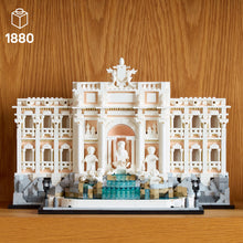 LEGO® Architecture Trevi Fountain Model Italian Landmark, Rome Travel Memorabilia Building Set 21062