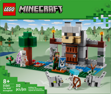 LEGO® Minecraft® The Wolf Stronghold Fortress Playset Gift, Skeleton Explorer Toy 21261