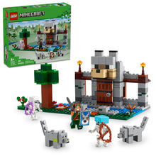 LEGO® Minecraft® The Wolf Stronghold Fortress Playset Gift, Skeleton Explorer Toy 21261