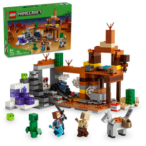 LEGO® Minecraft® The Badlands Mineshaft Video-Game Toy, Exploration Birthday Gift for Kids 21263