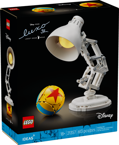 LEGO® Ideas | Disney Pixar Luxo Jr., Buildable Display Model, Collectible Movie Memorabilia 21357