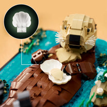 LEGO® Ideas Floating Sea Otters - Sea Animals Building Set for Adults - Fun Home Decor - 21366