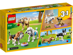 LEGO Creator 3 in 1 Adorable Dogs Building Toy Set 31137