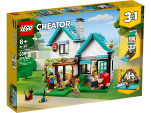 LEGO Creator 3 in 1 Cozy House Building Kit 31139