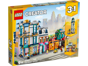 LEGO Creator 3 in 1 Main Street Building Toy Set 31141