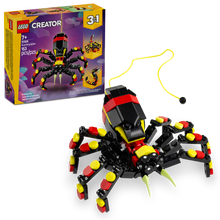 LEGO® Creator 3in1 Wild Animals: Surprising Spider Toy, Transforms into a Scorpion or a Snake 31159