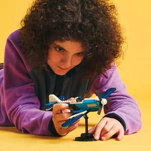 LEGO® Creator 3in1 Aircraft: Race Plane Toy, Transforms into a Jet or a Helicopter Model 31160
