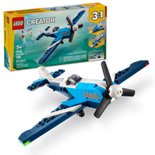 LEGO® Creator 3in1 Aircraft: Race Plane Toy, Transforms into a Jet or a Helicopter Model 31160