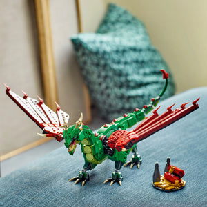 LEGO® Creator 3in1 Medieval Dragon Creature Toy, Transforms into a Sea Serpent or a Phoenix 31161