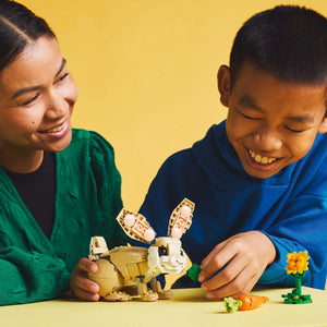 LEGO® Creator 3in1 Cute Bunny Animal Playset, Transforms into a Llama Toy or Seal Figure 31162