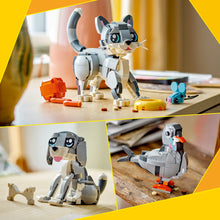 LEGO® Creator 3in1 Playful Cat Pet Toy, Transforms into a Dog Figure or a Pigeon 31163
