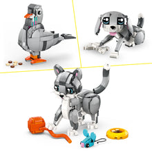 LEGO® Creator 3in1 Playful Cat Pet Toy, Transforms into a Dog Figure or a Pigeon 31163