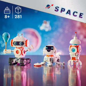 LEGO® Creator 3in1 Space Robot Toy Science Playset, Transforms into a Dog Figure or Rocket 31164