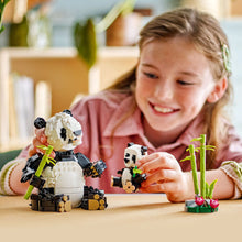 LEGO® Creator 3in1 Wild Animals: Panda Family, Playset Transforms into an Orca or Penguin Set 31165