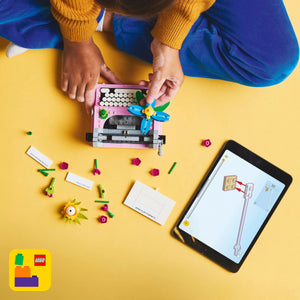 LEGO® Creator 3in1 Typewriter with Flowers Toy Playset, Transforms into a Keytar or a Flowerpot 31169