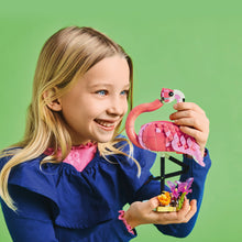 LEGO® Creator 3in1 Wild Animals: Pink Flamingo Animal Toy, Turns Into a Cockatoo or an Axolotl 31170