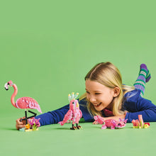 LEGO® Creator 3in1 Wild Animals: Pink Flamingo Animal Toy, Turns Into a Cockatoo or an Axolotl 31170