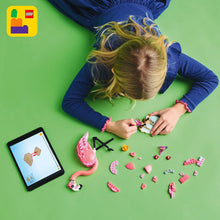 LEGO® Creator 3in1 Wild Animals: Pink Flamingo Animal Toy, Turns Into a Cockatoo or an Axolotl 31170