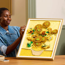 LEGO® Art Vincent van Gogh – Sunflowers Wall Artwork Building Set and Home Decor Idea 31215