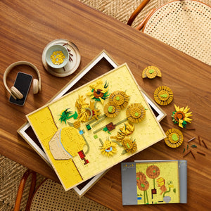LEGO® Art Vincent van Gogh – Sunflowers Wall Artwork Building Set and Home Decor Idea 31215